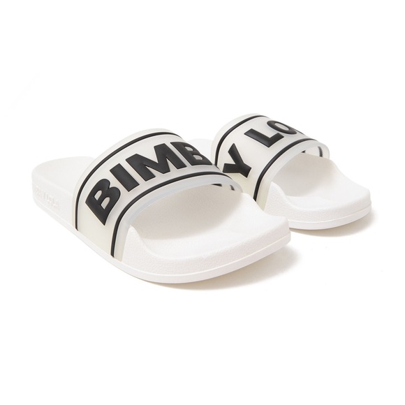 Chanclas bimba y lola blancas Clearance